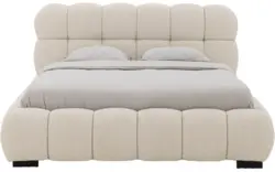 Goossens gestoffeerd bedframe cloud xl storage beige stof - 8252131-goossens-cloud-storage-bedframe-stof-02