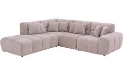 Goossens excellent hoekbank kubus beige stof - 8252132-gespiegeld-03