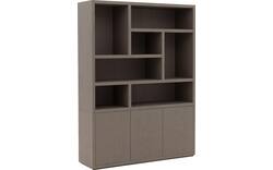 Goossens buffetkast barcelona bruin eiken - 8252134-goossens-barcelona-buffetkast-eiken-01
