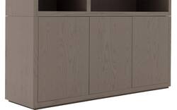 Goossens buffetkast barcelona bruin eiken - 8252134-goossens-barcelona-buffetkast-eiken-01