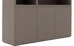 Goossens buffetkast barcelona bruin eiken - 8252134-goossens-barcelona-buffetkast-eiken-01