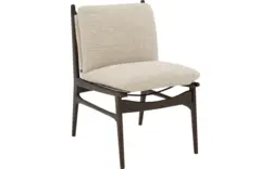 Goossens eetkamerstoel alison beige stof - 8252144-goossens-alison-eetkamerstoel-stof-wit-01