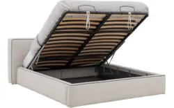 Goossens gestoffeerd bedframe arona storage grijs stof - 8252157-goossens-arona-storage-bedframe-stof-03