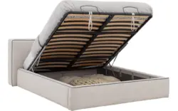 Goossens gestoffeerd bedframe arona storage grijs stof - 8252157-goossens-arona-storage-bedframe-stof-03