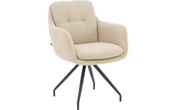 Goossens eetkamerstoel mirthe beige stof - 8252167-goossens-mirthe-eetkamerstoel-stof-beige-04