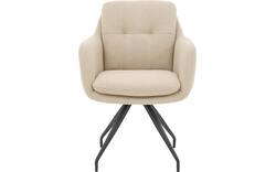 Goossens eetkamerstoel mirthe beige stof - 8252167-goossens-mirthe-eetkamerstoel-stof-beige-04