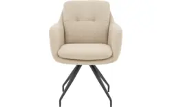 Goossens eetkamerstoel mirthe beige stof - 8252167-goossens-mirthe-eetkamerstoel-stof-beige-04