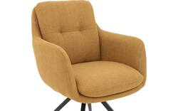 Goossens eetkamerstoel mirthe geel stof - 8252168-goossens-mirthe-eetkamerstoel-stof-geel-05