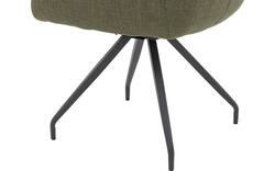 Goossens eetkamerstoel mirthe groen stof - 8252169-goossens-mirthe-eetkamerstoel-stof-groen-01