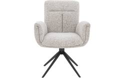 Goossens eetkamerstoel evy beige stof - 8252173-goossens-evy-eetkamerstoel-stof-beige-01