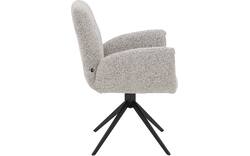 Goossens eetkamerstoel evy beige stof - 8252173-goossens-evy-eetkamerstoel-stof-beige-01