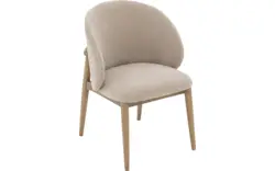 Goossens eetkamerstoel diederik beige stof - 8252175-goossens-diederik-eetkamerstoel-stof-beige-01