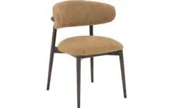 Goossens eetkamerstoel diede geel stof - 8252179-goossens-diede-eetkamerstoel-stof-geel-01