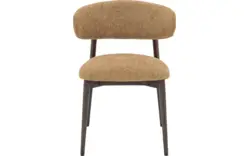Goossens eetkamerstoel diede geel stof - 8252179-goossens-diede-eetkamerstoel-stof-geel-01