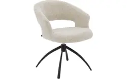 Goossens eetkamerstoel sara beige stof - 8252182-goossens-sara-eetkamerstoel-stof-beige-01
