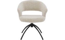 Goossens eetkamerstoel sara beige stof - 8252182-goossens-sara-eetkamerstoel-stof-beige-01