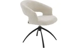 Goossens eetkamerstoel sara beige stof - 8252182-goossens-sara-eetkamerstoel-stof-beige-01