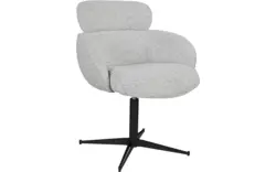 Goossens eetkamerstoel suus beige stof - 8252185-goossens-suus-eetkamerstoel-stof-beige-01