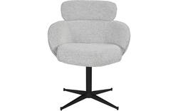 Goossens eetkamerstoel suus beige stof - 8252185-goossens-suus-eetkamerstoel-stof-beige-01