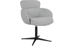 Goossens eetkamerstoel suus grijs stof - 8252187-goossens-suus-eetkamerstoel-stof-grijs-01