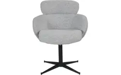 Goossens eetkamerstoel suus grijs stof - 8252187-goossens-suus-eetkamerstoel-stof-grijs-01