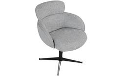 Goossens eetkamerstoel suus grijs stof - 8252187-goossens-suus-eetkamerstoel-stof-grijs-01