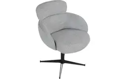 Goossens eetkamerstoel suus grijs stof - 8252187-goossens-suus-eetkamerstoel-stof-grijs-01