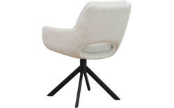 Goossens eetkamerstoel daisy beige stof - 8252189-goossens-daisy-eetkamerstoel-stof-beige-01