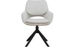 Goossens eetkamerstoel daisy beige stof - 8252189-goossens-daisy-eetkamerstoel-stof-beige-01