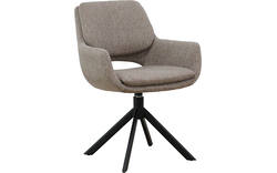 Goossens eetkamerstoel daisy bruin stof - 8252190-goossens-daisy-eetkamerstoel-stof-bruin-01