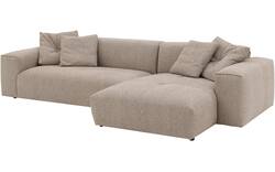 Goossens loungebank lago bruin stof - 8252191-gespiegeld-02