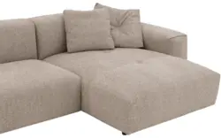 Goossens loungebank lago bruin stof - 8252191-gespiegeld-02