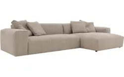 Goossens loungebank lago bruin stof - 8252191-gespiegeld-02