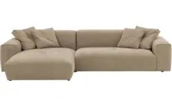 Goossens loungebank lago bruin stof - 8252192-gespiegeld-02