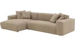Goossens loungebank lago bruin stof - 8252192-gespiegeld-02
