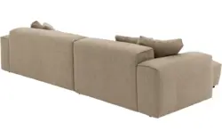 Goossens loungebank lago bruin stof - 8252192-gespiegeld-02
