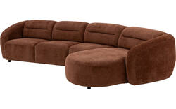 Goossens loungebank zitra bruin stof - 8252197-gespiegeld-04