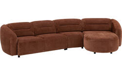 Goossens loungebank zitra bruin stof - 8252197-gespiegeld-02