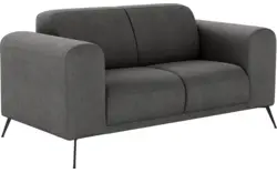 Goossens zitbank shallow zwart stof - 8252229-goossens-shallow-bank-stof-zwart-01