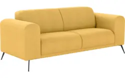 Goossens zitbank shallow geel stof - 8252232-goossens-shallow-bank-stof-geel-01