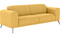 Goossens zitbank shallow geel stof - 8252255-goossens-shallow-bank-stof-geel-01