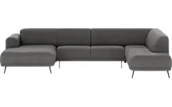 Goossens u bank shallow zwart stof - 8252298-goossens-shallow-bank-stof-zwart-01