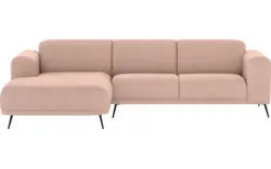 Stof fijn geweven oud roze