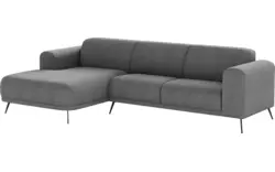 Goossens loungebank shallow grijs stof - 8252331-goossens-shallow-bank-stof-grijs-01