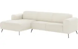 Goossens loungebank shallow wit stof - 8252332-goossens-shallow-bank-stof-wit-01