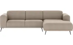 Stof fijn geweven beige