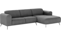 Goossens loungebank shallow grijs stof - 8252354-goossens-shallow-bank-stof-grijs-01