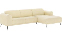 Goossens loungebank shallow geel stof - 8252358-goossens-shallow-bank-stof-geel-01