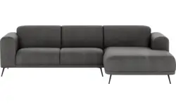 Goossens loungebank shallow zwart stof - 8252367-goossens-shallow-bank-stof-zwart-01