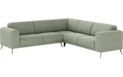 Goossens hoekbank shallow groen stof - 8252371-goossens-shallow-bank-stof-groen-01